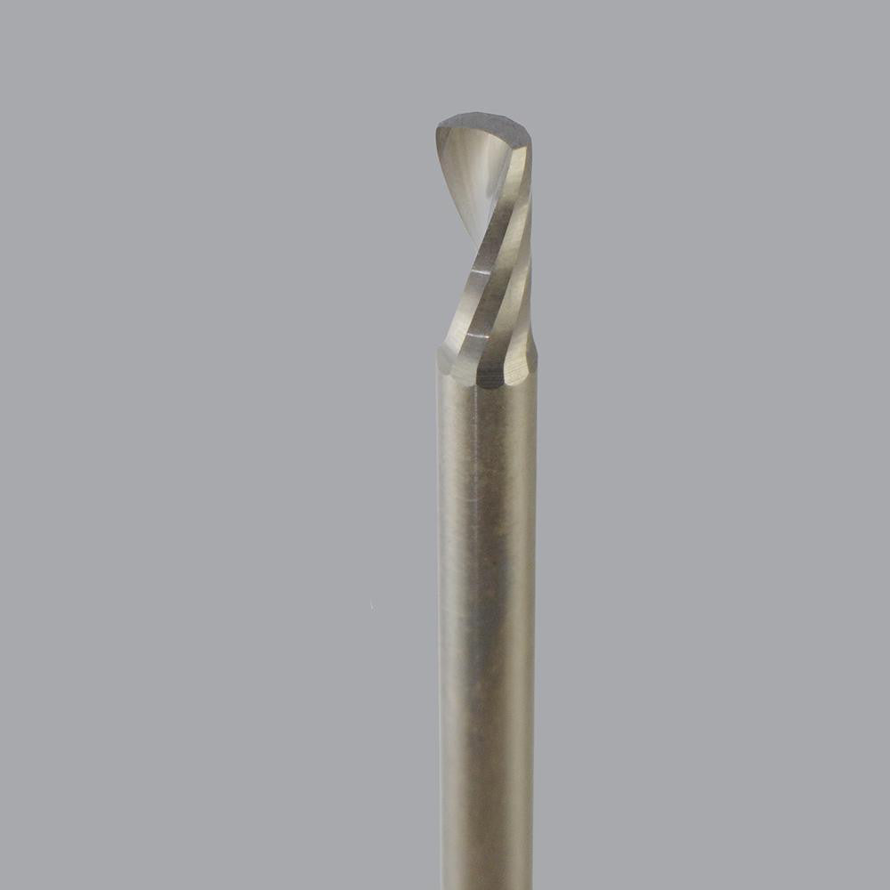 Onsrud 63-762 Spiral Router Bit: 0.125" Dia, 0.5" LOC, 1/4" Shank Dia, Upcut