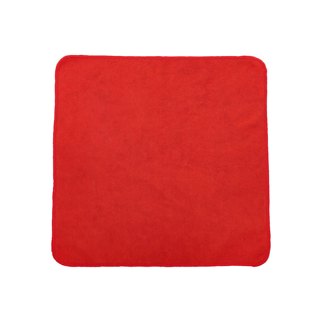 Rubbermaid 1820581 HYGEN r-40 Recycled Microfiber Cloths, 16"x16", Red