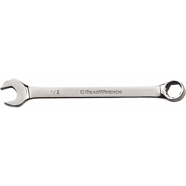 GEARWRENCH 81774 Combination Wrench: 9/16" Head Size, 15 deg Offset