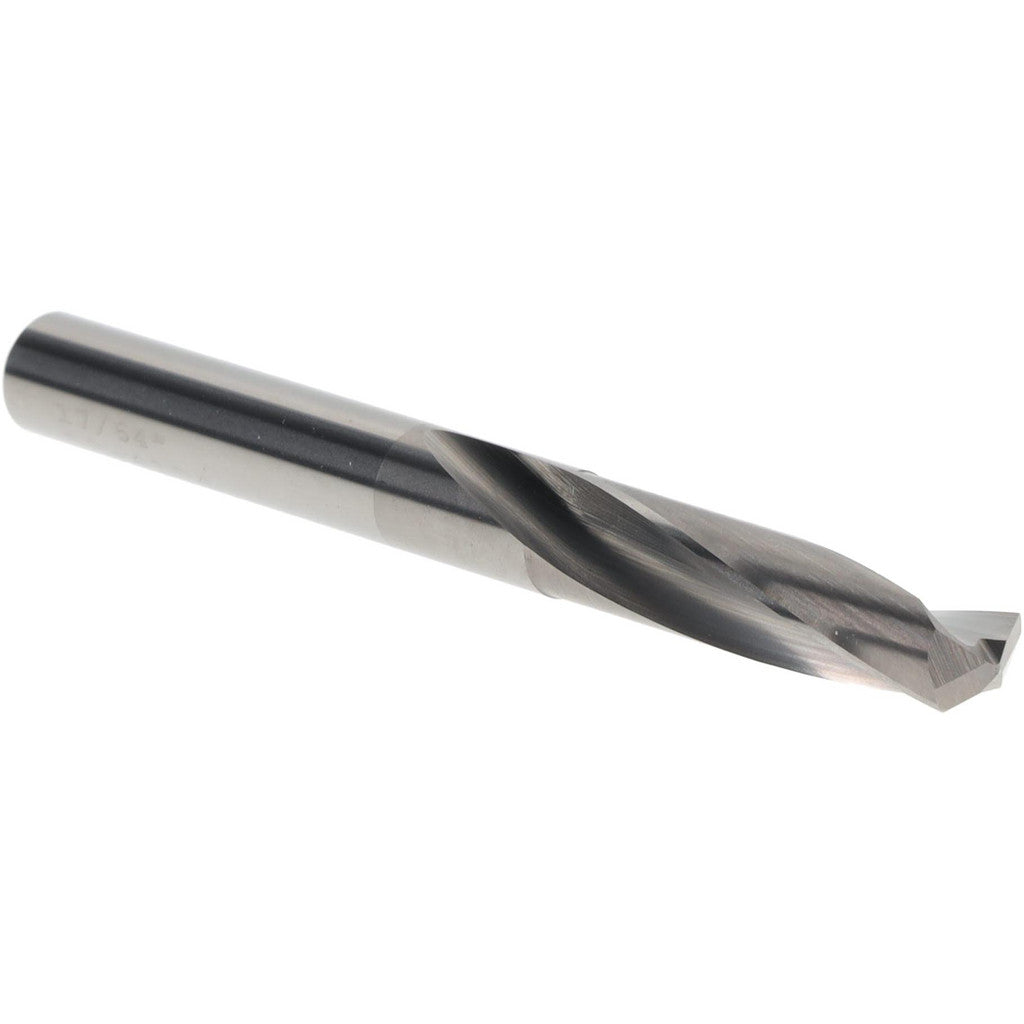 OSG 215-2656 Screw Machine Drill Bit: 17/64" (0.2656) Dia, 135 deg, Solid Carbide