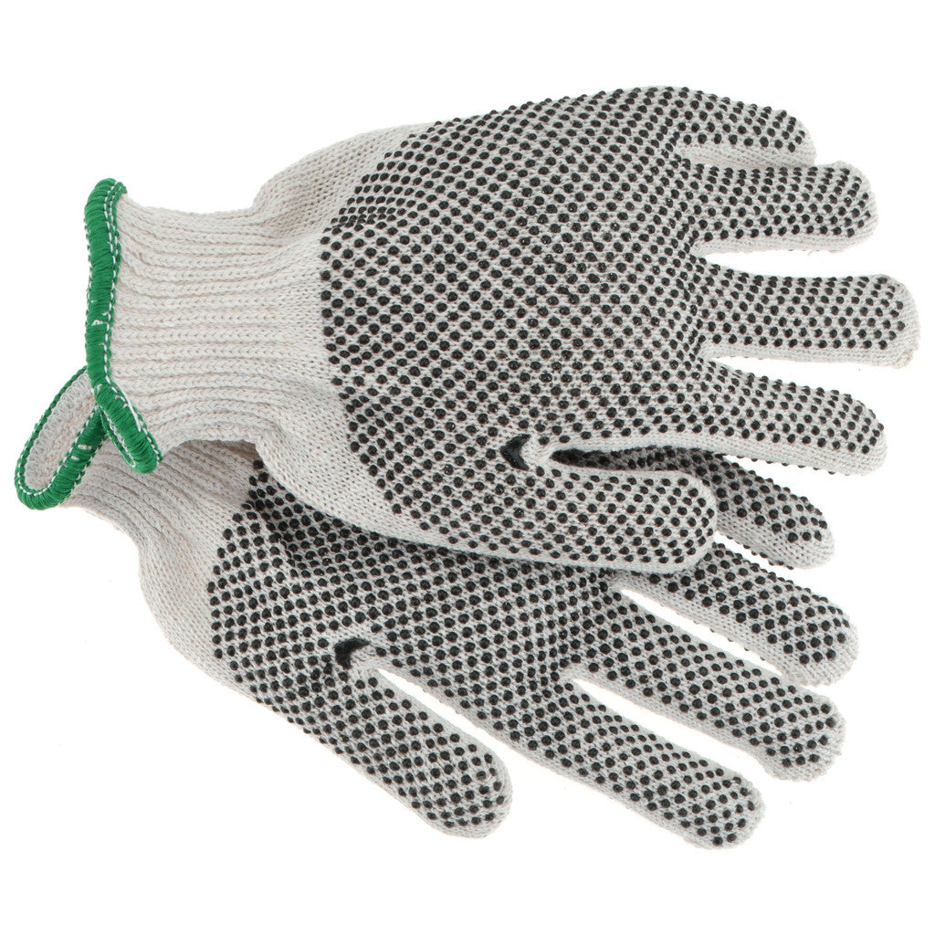 MCR Safety 9668XL Work Gloves: MCR Safety Size X-Large, PVC-Coated Cotton Blend, General Purpose