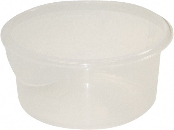 Rubbermaid FG572124CLR Food Storage Container: Polypropylene, Round