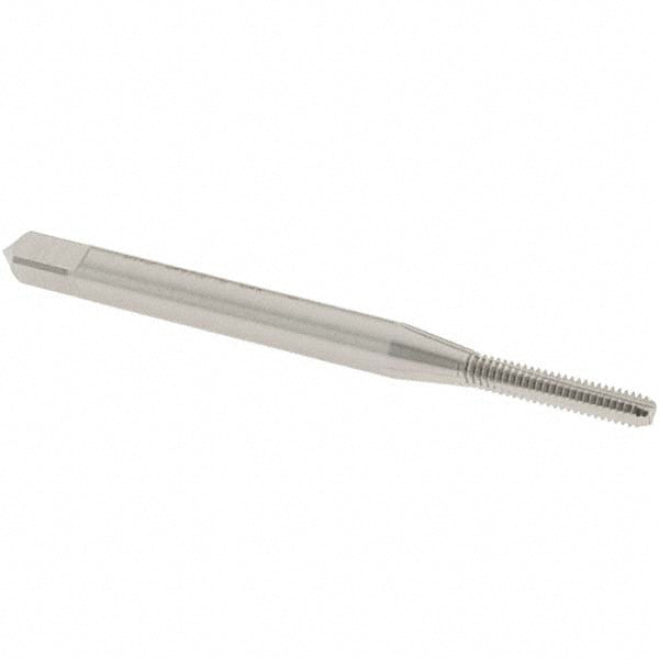 OSG 2492900 Straight Flute Tap: #2-56 UNC, 3 Flute, Bottoming Chamfer, 2B Class of Fit, Vanadium High-Speed Steel, Bright/Uncoated Finish