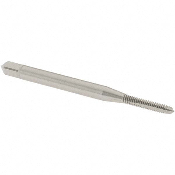 OSG 2492800 Straight Flute Tap: #2-56 UNC, 3 Flute, Plug Chamfer, 2B Class of Fit, Vanadium High-Speed Steel, Bright/Uncoated Finish
