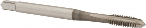 OSG 2401903 Straight Flute Tap: #8-32 UNC, 3 Flute, Plug Chamfer, 2B Class of Fit, Vanadium High-Speed Steel, Nitride Finish
