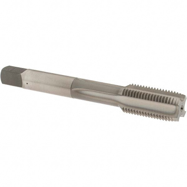 OSG 2407903 Straight Flute Tap: 1/2-20 UNF, 4 Flute, Plug Chamfer, 3B Class of Fit, Vanadium High-Speed Steel, Nitride Finish