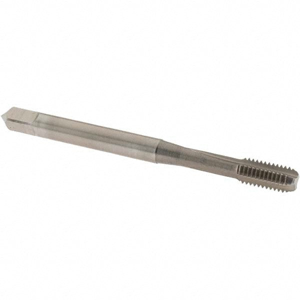 OSG 2410603 Straight Flute Tap: M5x0.8 Metric Coarse, 3 Flute, Bottoming Chamfer, Vanadium High-Speed Steel, Nitride Finish
