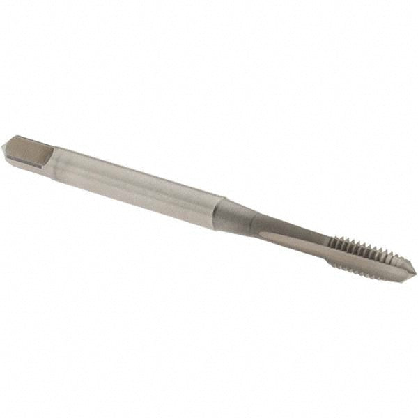 OSG 2410303 Straight Flute Tap: M4x0.7 Metric Coarse, 3 Flute, Plug Chamfer, 6H Class of Fit, Vanadium High-Speed Steel, Nitride Finish