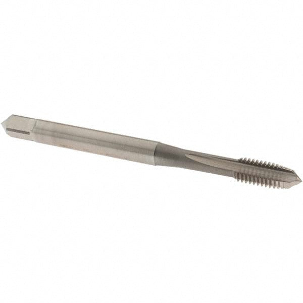 OSG 2495103 Straight Flute Tap: M5x0.8 Metric Coarse, 3 Flute, Plug Chamfer, Vanadium High-Speed Steel, Nitride Finish