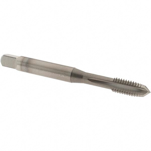 OSG 2495203 Straight Flute Tap: M6x1 Metric Coarse, 3 Flute, Plug Chamfer, 6H Class of Fit, Vanadium High-Speed Steel, Nitride Finish