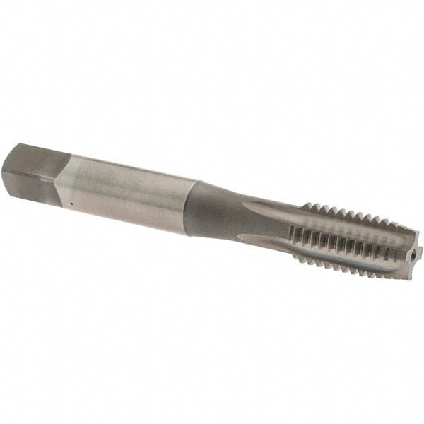 OSG 2411703 Straight Flute Tap: M10x1.5 Metric Coarse, 4 Flute, Plug Chamfer, 6H Class of Fit, Vanadium High-Speed Steel, Nitride Finish
