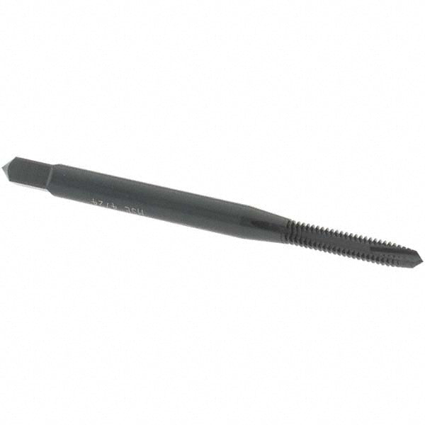 OSG 2806001 Spiral Point Tap: #3-48 UNC, 2 Flutes, Plug Chamfer, 2B Class of Fit, HSS-E Vanadium, Steam Oxide Coated