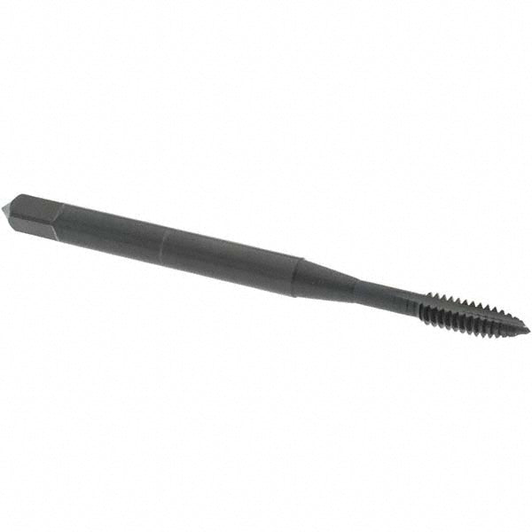 OSG 2806401 Spiral Point Tap: #4-40 UNC, 2 Flutes, Plug Chamfer, 2B/3B Class of Fit, HSS-E Vanadium, Steam Oxide Coated