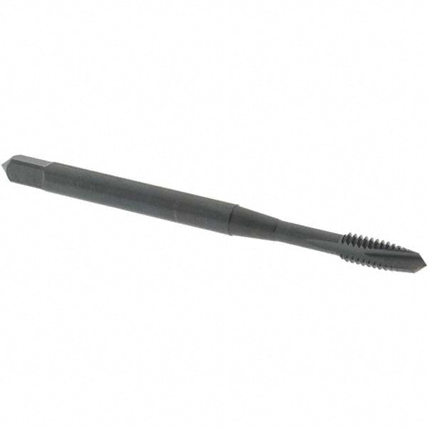 OSG 2807001 Spiral Point Tap: #5-40 UNC, 2 Flutes, Plug Chamfer, 2B/3B Class of Fit, HSS-E Vanadium, Steam Oxide Coated