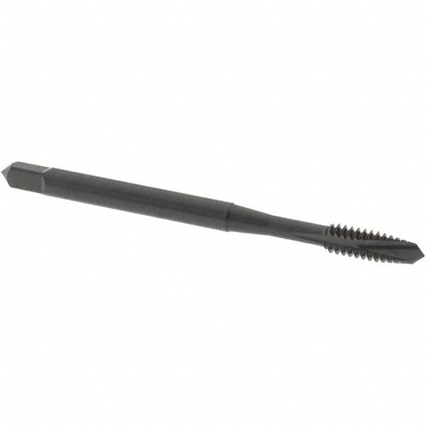 OSG 2817601 Spiral Point Tap: #6-32 UNC, 2 Flutes, Plug Chamfer, HSS-E Vanadium, Steam Oxide Coated