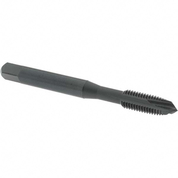 OSG 2840601 Spiral Point Tap: 1/4-28 UNF, 3 Flutes, Plug Chamfer, HSS-E Vanadium, Steam Oxide Coated