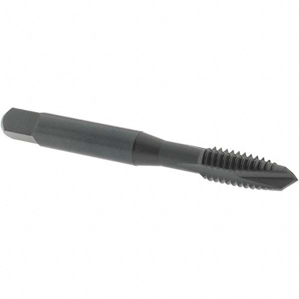 OSG 2830801 Spiral Point Tap: 5/16-18 UNC, 3 Flutes, Plug Chamfer, 3B Class of Fit, HSS-E Vanadium, Steam Oxide Coated