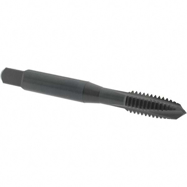 OSG 2840801 Spiral Point Tap: 5/16-18 UNC, 3 Flutes, Plug Chamfer, 2B Class of Fit, HSS-E Vanadium, Steam Oxide Coated