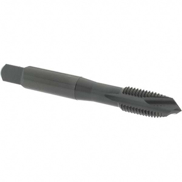 OSG 2891701 Spiral Point Tap: M10x1.25 Metric Fine, 3 Flutes, Plug Chamfer, HSS-E Vanadium, Steam Oxide Coated