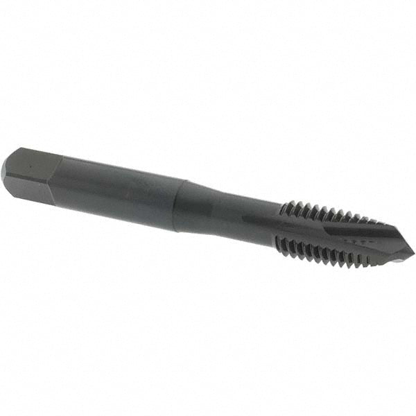 OSG 2891801 Spiral Point Tap: M10x1.5 Metric, 3 Flutes, Plug Chamfer, 6H Class of Fit, HSS-E Vanadium, Steam Oxide Coated