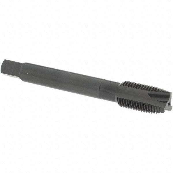 OSG 2892101 Spiral Point Tap: M12x1.25 Metric Fine, 3 Flutes, Plug Chamfer, HSS-E Vanadium, Steam Oxide Coated