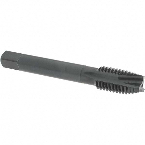 OSG 2892601 Spiral Point Tap: M14x2 Metric, 3 Flutes, Plug Chamfer, 6H Class of Fit, HSS-E Vanadium, Steam Oxide Coated