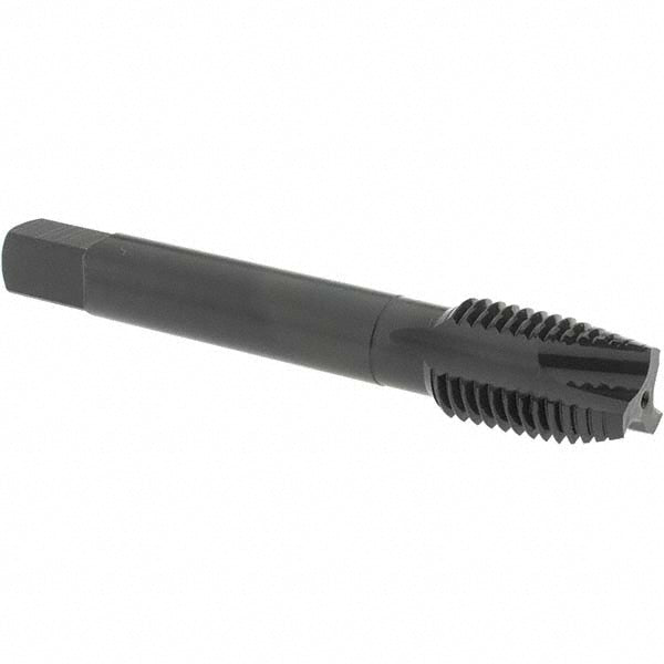 OSG 2892901 Spiral Point Tap: M16x2 Metric, 3 Flutes, Plug Chamfer, 6H Class of Fit, HSS-E Vanadium, Steam Oxide Coated