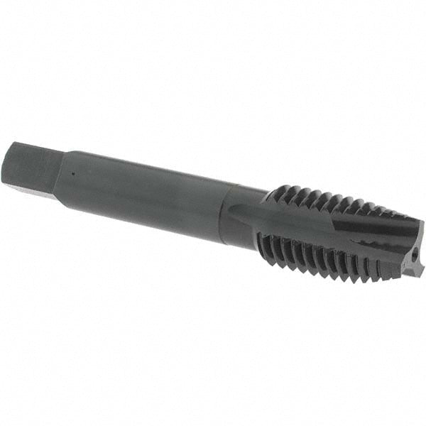 OSG 2893201 Spiral Point Tap: M18x2.5 Metric, 3 Flutes, Plug Chamfer, HSS-E Vanadium, Steam Oxide Coated