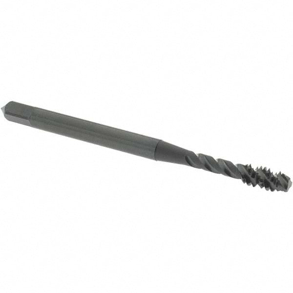 OSG 2912401 Spiral Flute Tap: #6-32, UNC, 3 Flute, Modified Bottoming Chamfer, 2B Class of Fit, Vanadium High-Speed Steel, Oxide Finish