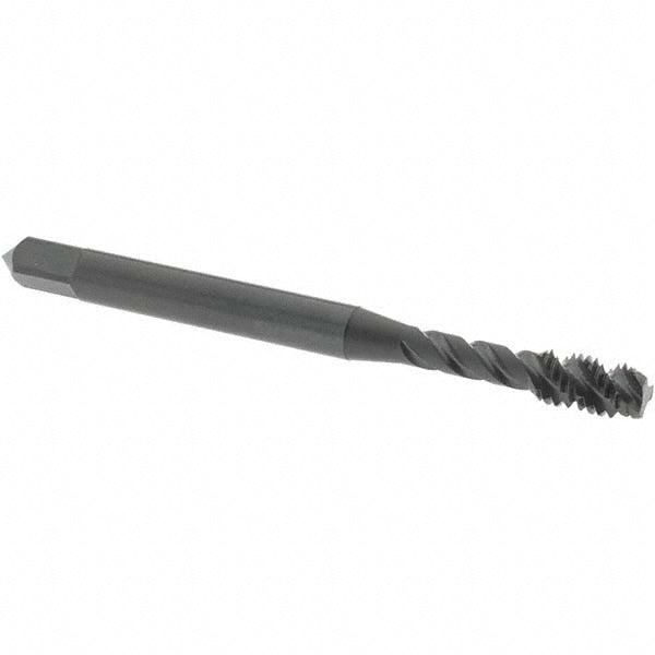 OSG 2913801 Spiral Flute Tap: #10-32, UNF, 3 Flute, Modified Bottoming Chamfer, 2B Class of Fit, Vanadium High-Speed Steel, Oxide Finish