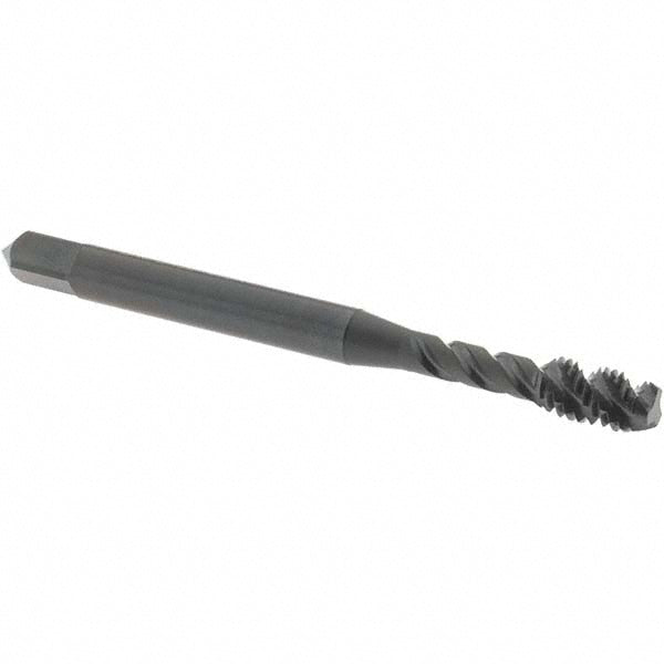 OSG 2919001 Spiral Flute Tap: #10-32, UNF, 3 Flute, Modified Bottoming Chamfer, 2B Class of Fit, Vanadium High-Speed Steel, Oxide Finish
