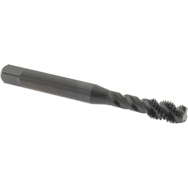 OSG 2935401 Spiral Flute Tap: 1/4-28, UNF, 3 Flute, Modified Bottoming Chamfer, 2B Class of Fit, Vanadium High-Speed Steel, Oxide Finish