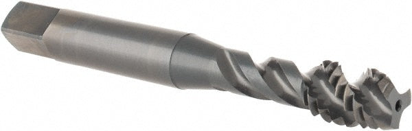 OSG 2930801 Spiral Flute Tap: 5/16-18, UNC, 3 Flute, Modified Bottoming Chamfer, 3B Class of Fit, Vanadium High-Speed Steel, Oxide Finish