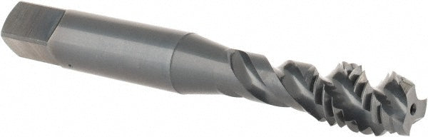OSG 2931601 Spiral Flute Tap: 3/8-16, UNC, 3 Flute, Modified Bottoming Chamfer, 3B Class of Fit, Vanadium High-Speed Steel, Oxide Finish