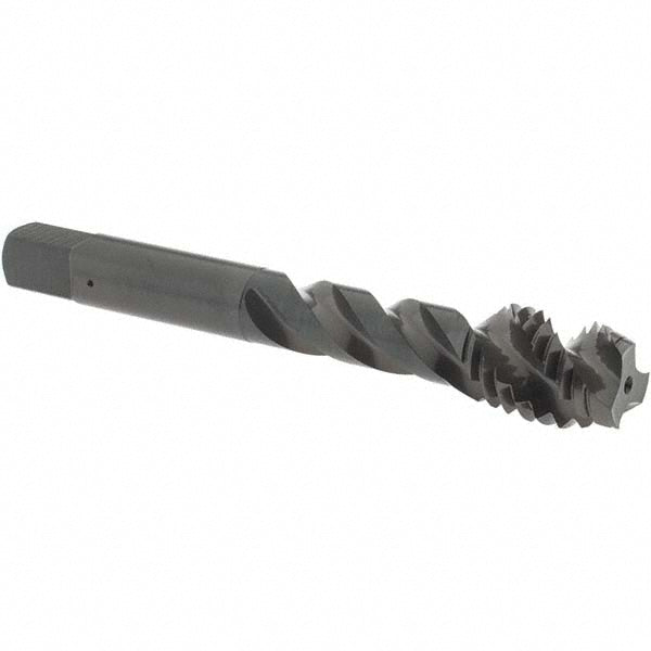 OSG 2932401 Spiral Flute Tap: 1/2-13, UNC, 3 Flute, Modified Bottoming Chamfer, 3B Class of Fit, Vanadium High-Speed Steel, Oxide Finish