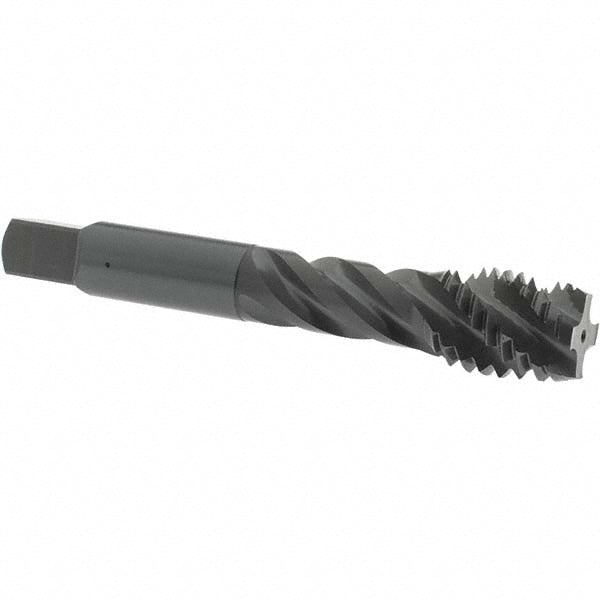 OSG 2943201 Spiral Flute Tap: 5/8-11, UNC, 4 Flute, Modified Bottoming Chamfer, 2B Class of Fit, Vanadium High-Speed Steel, Oxide Finish