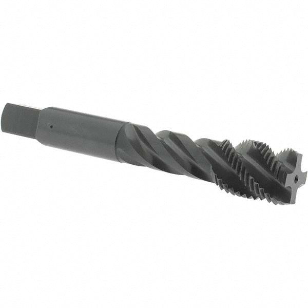 OSG 2933401 Spiral Flute Tap: 5/8-18, UNF, 4 Flute, Modified Bottoming Chamfer, 3B Class of Fit, Vanadium High-Speed Steel, Oxide Finish