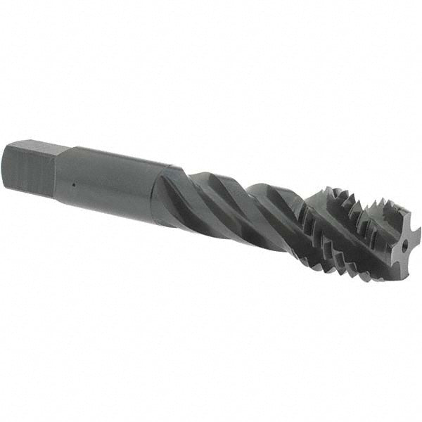 OSG 2933601 Spiral Flute Tap: 3/4-10, UNC, 4 Flute, Modified Bottoming Chamfer, 3B Class of Fit, Vanadium High-Speed Steel, Oxide Finish