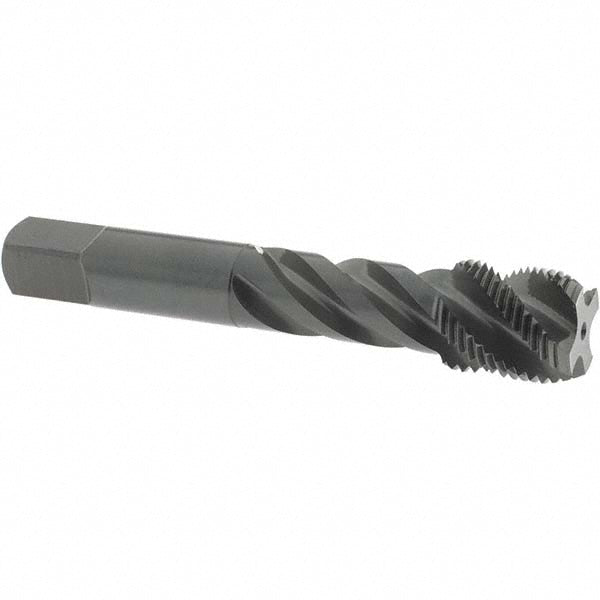 OSG 2933801 Spiral Flute Tap: 3/4-16, UNF, 4 Flute, Modified Bottoming Chamfer, 3B Class of Fit, Vanadium High-Speed Steel, Oxide Finish