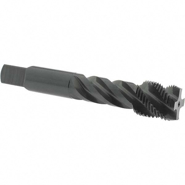 OSG 2943801 Spiral Flute Tap: 3/4-16, UNF, 4 Flute, Modified Bottoming Chamfer, 2B Class of Fit, Vanadium High-Speed Steel, Oxide Finish