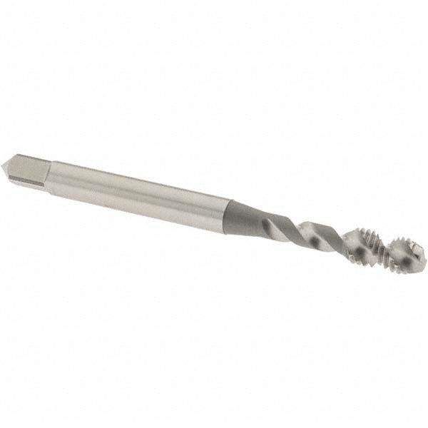 OSG 2954300 Spiral Flute Tap: #10-32, UNF, 2 Flute, Modified Bottoming Chamfer, 3B Class of Fit, Vanadium High-Speed Steel, Bright/Uncoated Finish