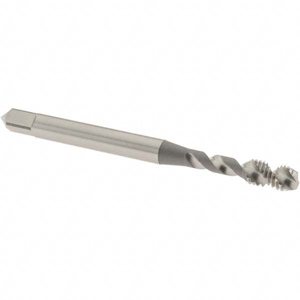 OSG 2954600 Spiral Flute Tap: #10-32, UNF, 2 Flute, Modified Bottoming Chamfer, 3B Class of Fit, Vanadium High-Speed Steel, Bright/Uncoated Finish