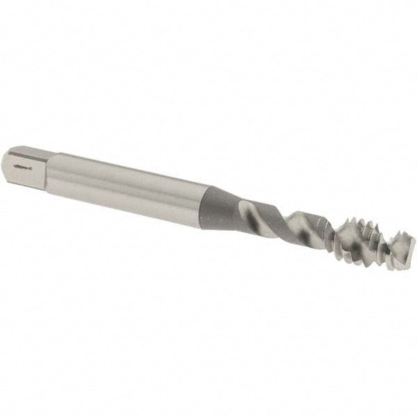 OSG 2955000 Spiral Flute Tap: 1/4-20, UNC, 2 Flute, Modified Bottoming Chamfer, 3B Class of Fit, Vanadium High-Speed Steel, Bright/Uncoated Finish
