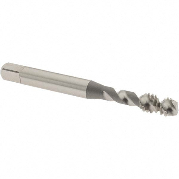 OSG 2955200 Spiral Flute Tap: 1/4-20, UNC, 2 Flute, Modified Bottoming Chamfer, 2B Class of Fit, Vanadium High-Speed Steel, Bright/Uncoated Finish