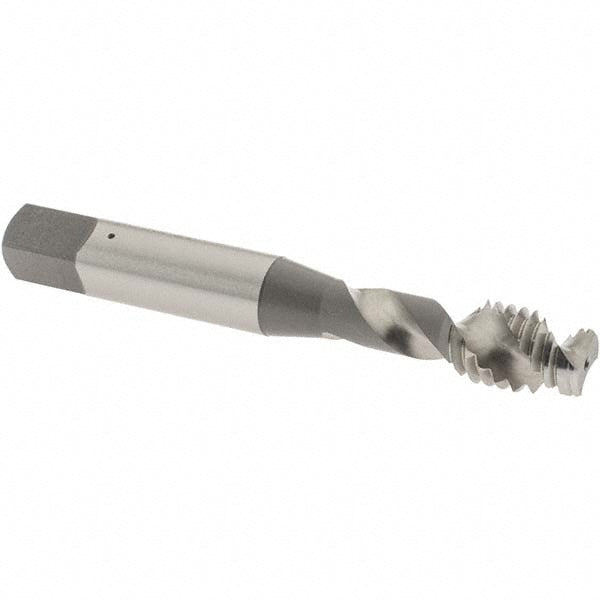 OSG 2957400 Spiral Flute Tap: 3/8-16, UNC, 2 Flute, Modified Bottoming Chamfer, 3B Class of Fit, Vanadium High-Speed Steel, Bright/Uncoated Finish