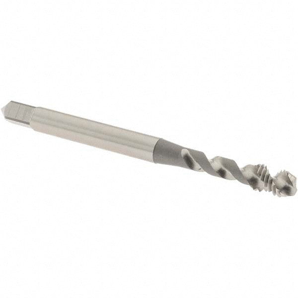 OSG 2963500 Spiral Flute Tap: M5x0.8, Metric Coarse, 2 Flute, Modified Bottoming Chamfer, 4H Class of Fit, Vanadium High-Speed Steel, Bright/Uncoated Finish
