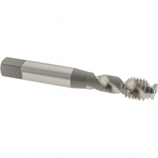 OSG 2964100 Spiral Flute Tap: M10x1.5, Metric Coarse, 2 Flute, Modified Bottoming Chamfer, 6H Class of Fit, Vanadium High-Speed Steel, Bright/Uncoated Finish