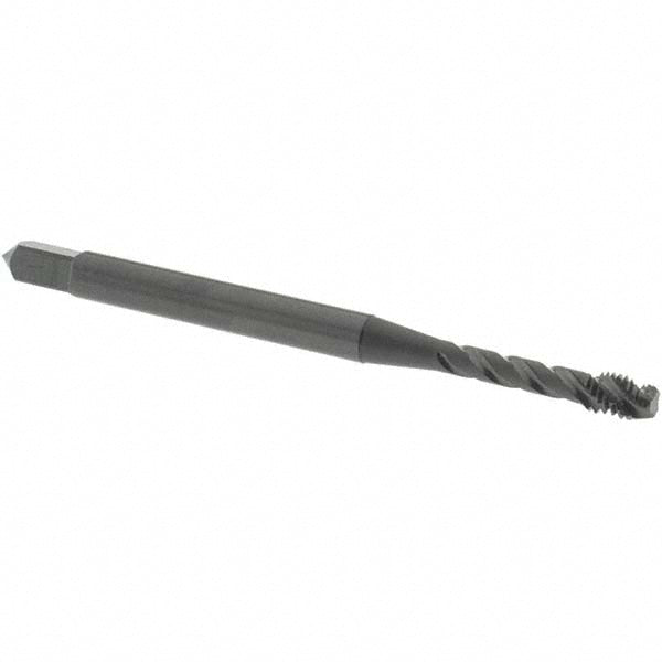 OSG 2990401 Spiral Flute Tap: M3x0.5, Metric Coarse, 3 Flute, Modified Bottoming Chamfer, 6H Class of Fit, Vanadium High-Speed Steel, Oxide Finish