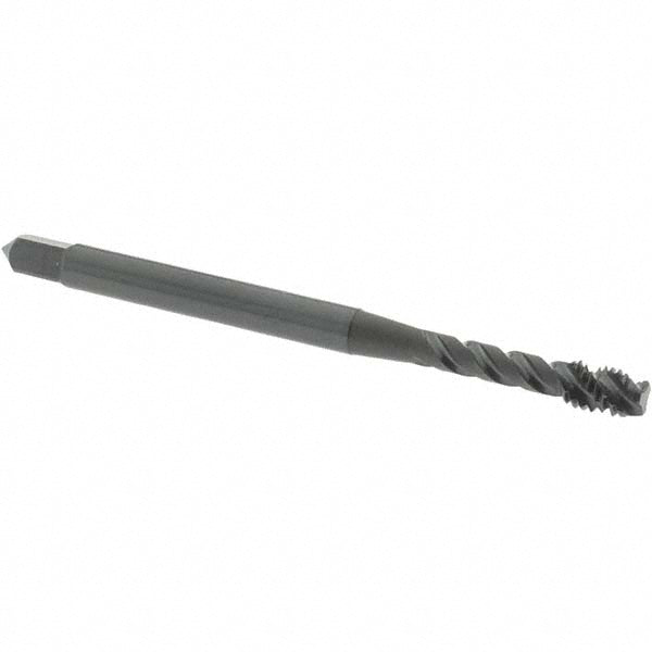 OSG 2990501 Spiral Flute Tap: M3.5x0.6, Metric Coarse, 3 Flute, Modified Bottoming Chamfer, 6H Class of Fit, Vanadium High-Speed Steel, Oxide Finish