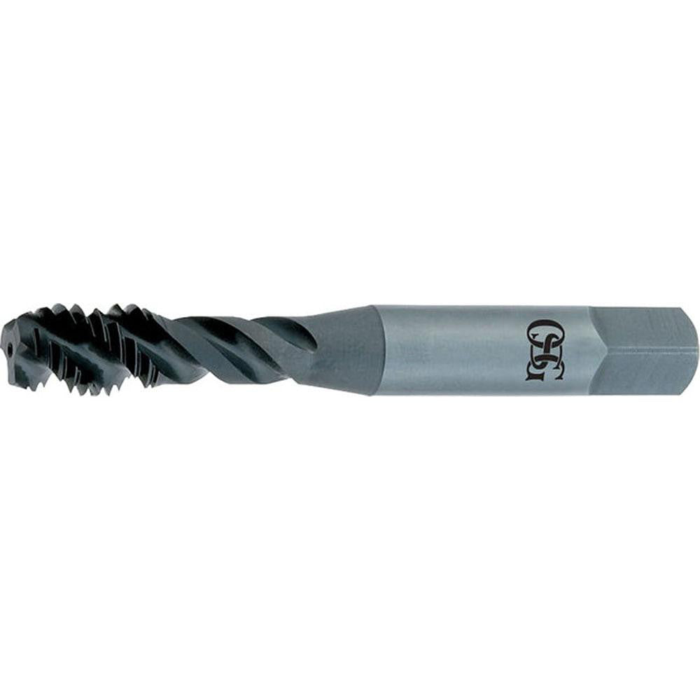 OSG 2990601 Spiral Flute Tap: M4x0.70, Metric Coarse, 3 Flute, Modified Bottoming Chamfer, 6H Class of Fit, Vanadium High-Speed Steel, Oxide Finish